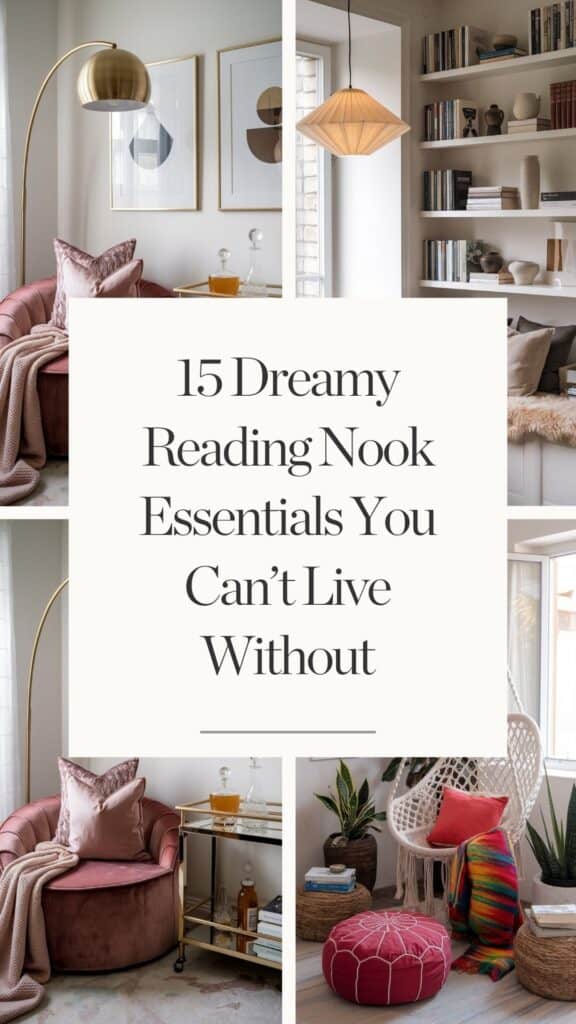 15 Dreamy Reading Nook Essentials You Can’t Live Without