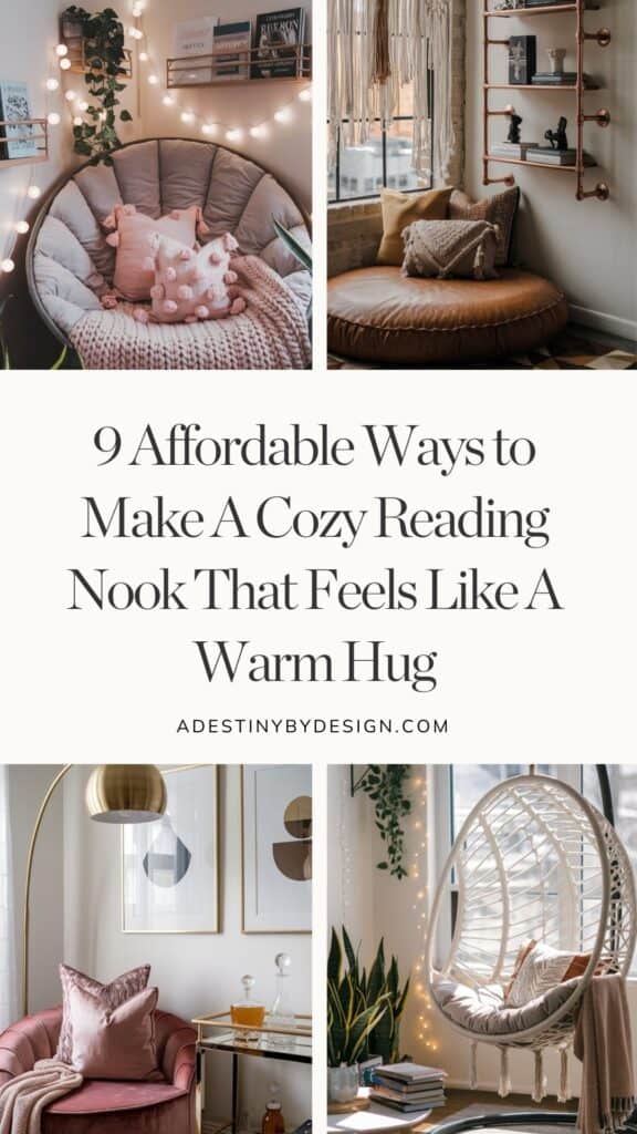 9 Affordable Ways to Make A Cozy Reading Nook That Feels Like A Warm Hug